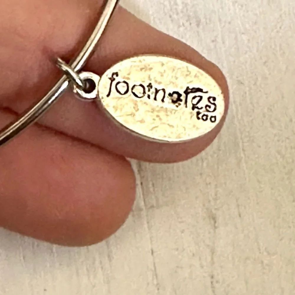 Footnotes Too silver charm bracelet - Picture 6 of 8